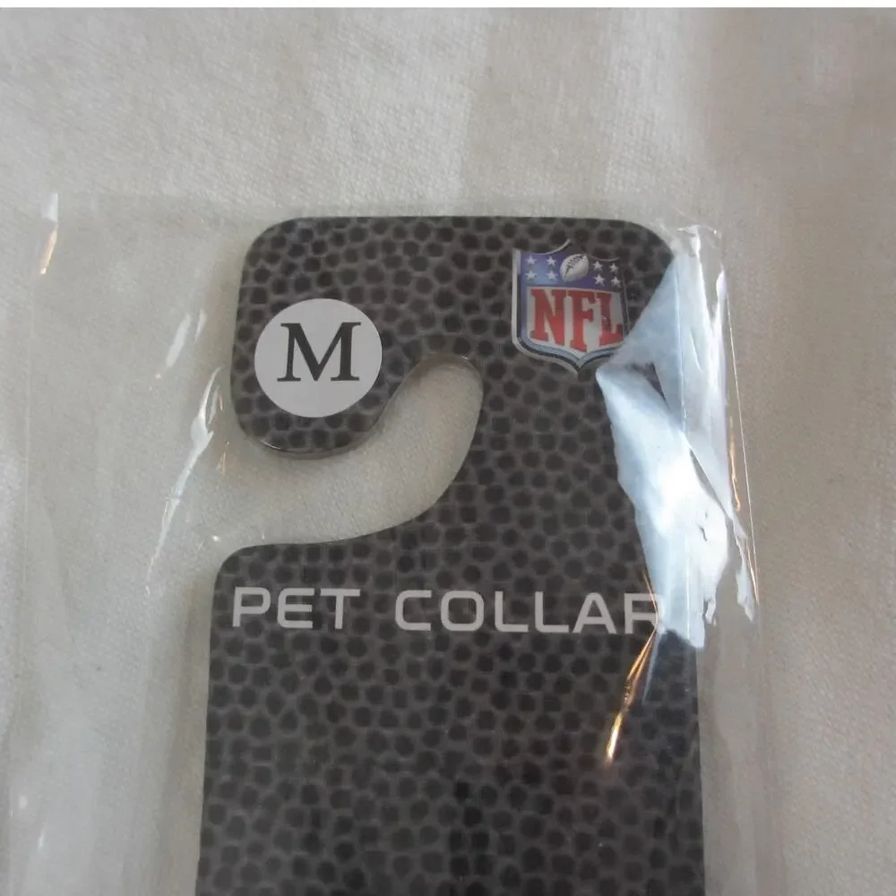NWT NFL Minnesota Vikings Satin Dog Collar Medium Dogs (12